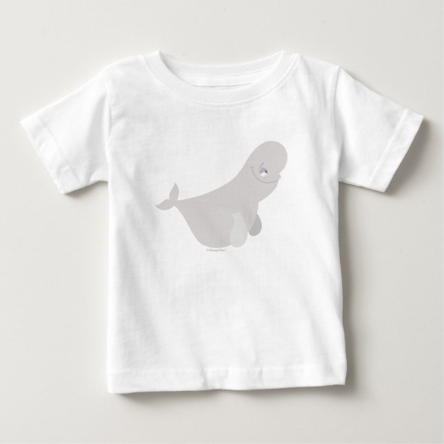 Bailey the Beluga Whale Baby T-Shirt (Front)