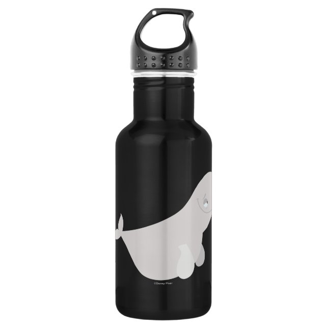 Bailey the Beluga Whale Water Bottle (Front)