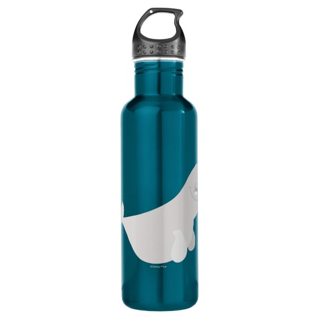 Bailey the Beluga Whale Water Bottle (Front)