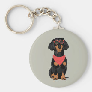 red bandana keychain