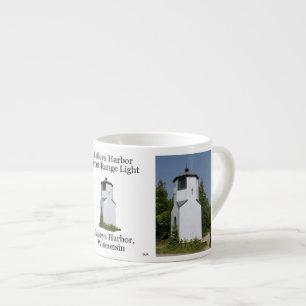 Baileys Harbor Front Range Light espresso mug