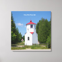 Baileys Harbor Range Lights canvas print
