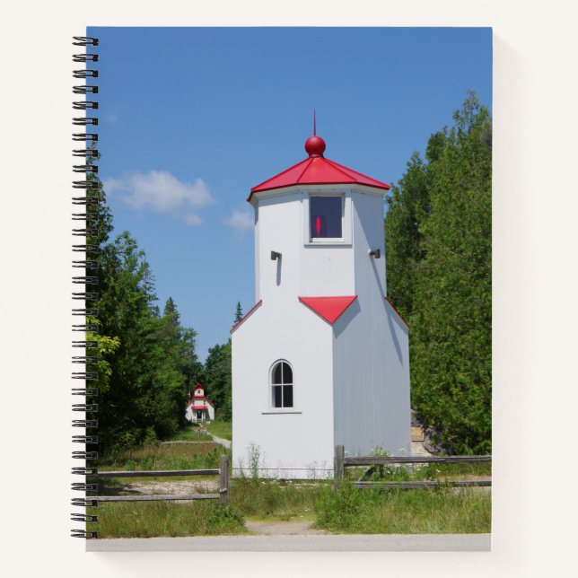 Baileys Harbor Range Lights notebook (Front)