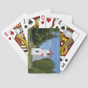 Baileys Harbor Range Lights playing cards