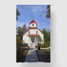 Baileys Harbor Rear Range Light curtain