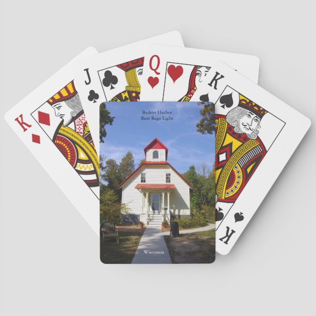 Baileys Harbor Rear Range playing cards (Back)