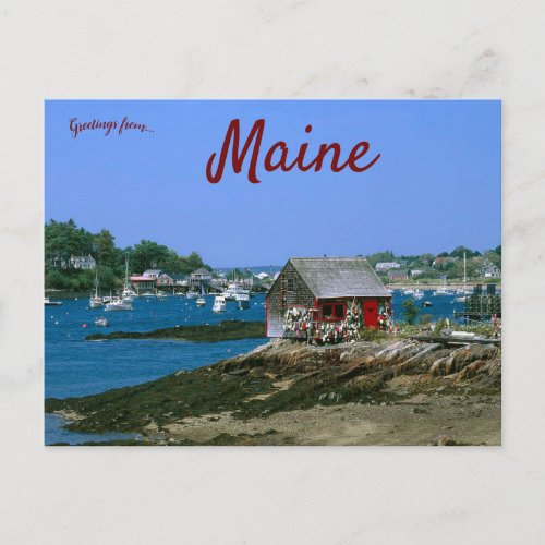 Baileys Island Maine Postcard