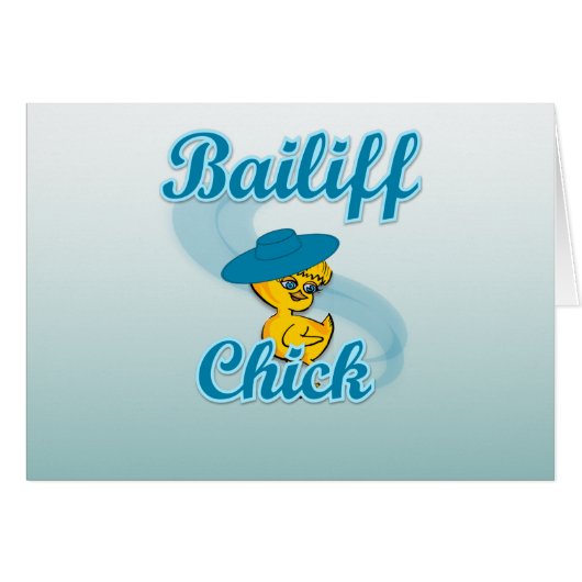 Bailiff Chick #3 Cards (Front Horizontal)