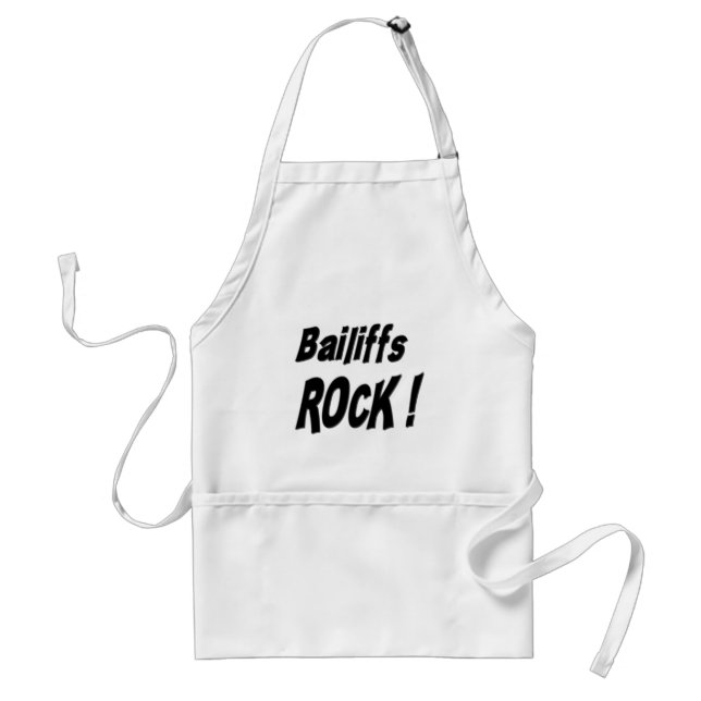 Bailiffs Rock! Apron (Front)