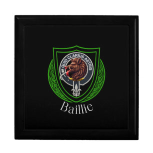 Baillie Scottish Clan Crest Gift Box