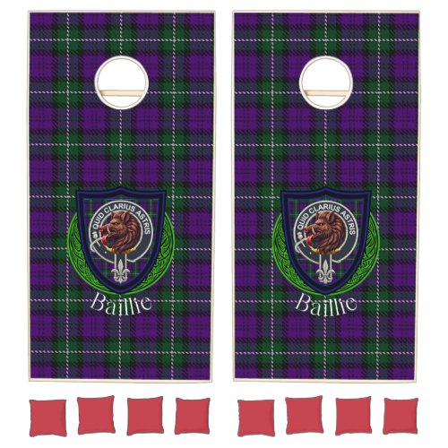 Baillie Scottish Clan Tartan Crest