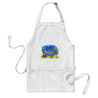 Bailout Beach Adult Apron