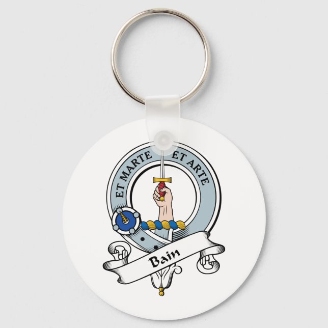 Bain Clan Badge Keychain (Front)