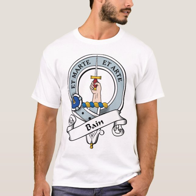 Bain Clan Badge T-Shirt (Front)