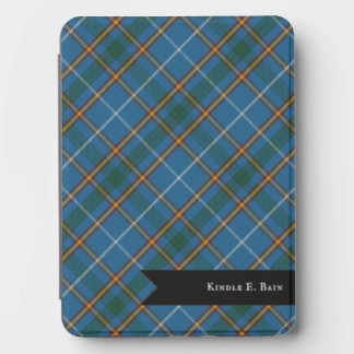 Bain Clan Scottish Tartan Plaid Pattern Kindle Cover