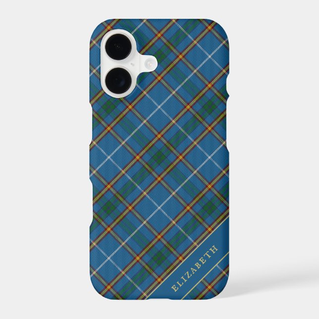 Bain Clan Tartan Scottish Plaid Case-Mate iPhone Case (Back)