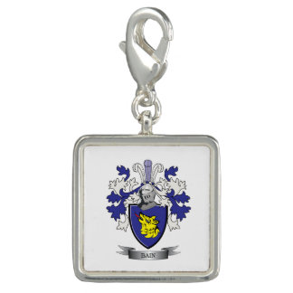 Bain Family Crest Coat of Arms Charm