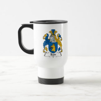 Bain Family Crest Travel Mug
