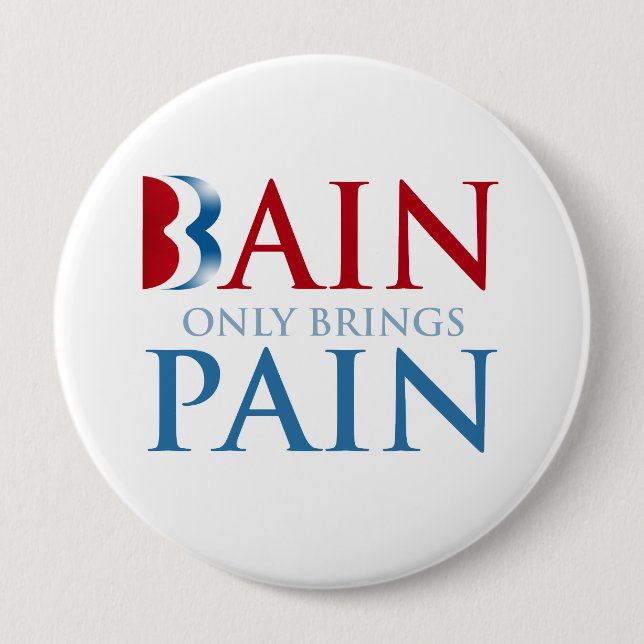 BAIN ONLY BRINGS PAIN.png Button (Front)