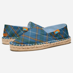 Bain Tartan Plaid Clan Scottish Espadrilles