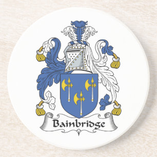 Bainbridge Family Crest Coaster