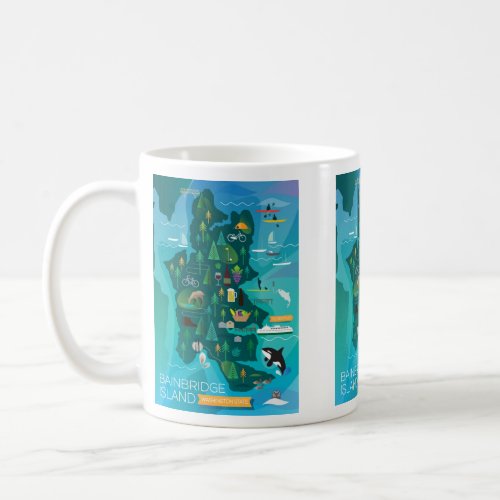 Bainbridge Island Washington Mug