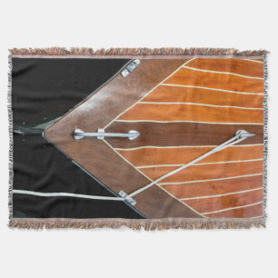 Bainbridge Island Wooden Boat Festival Throw Blanket