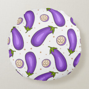 Baingan Round Pillow