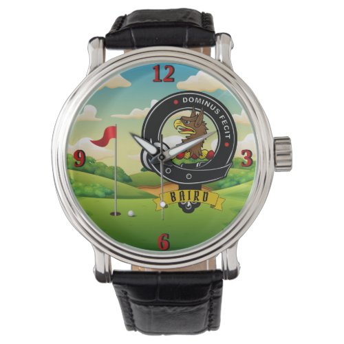 Baird Clan Badge Golf  Watch