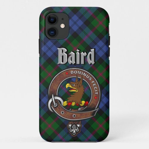 Baird Clan Badge  Tartan Phone Case