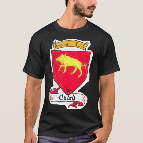 Baird Clan Coat of Arms T_Shirt