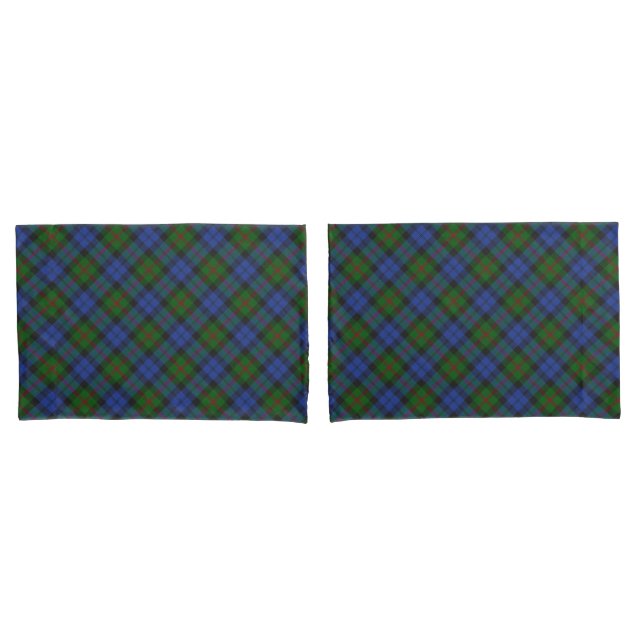 Baird Clan Scottish Clan Tartan Plaid Pillow Case (Front-Set)