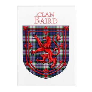 Baird Dress Tartan Scottish Plaid Acrylic Print