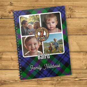 Baird Family Photo Collage Notebook