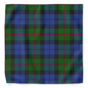 Baird Scottish Clan Tartan Plaid Pattern Bandana