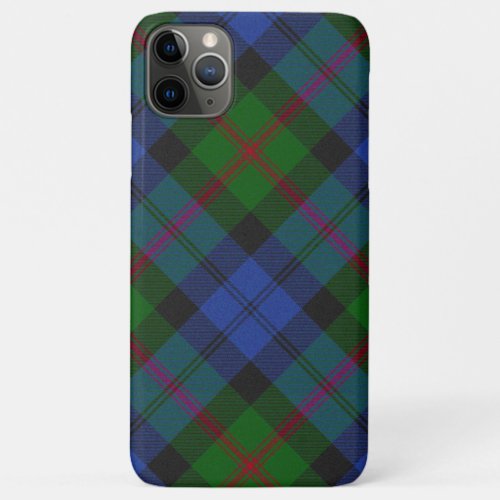 Baird Scottish Clan Tartan Plaid Pattern iPhone 11 Pro Max Case