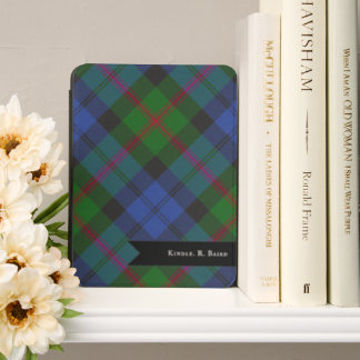 Baird Scottish Clan Tartan Plaid Pattern Kindle Cover
