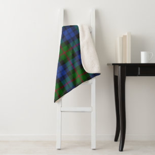 Baird Scottish Clan Tartan Plaid Pattern Sherpa Blanket