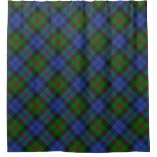 Baird Scottish Clan Tartan Plaid Pattern Shower Curtain