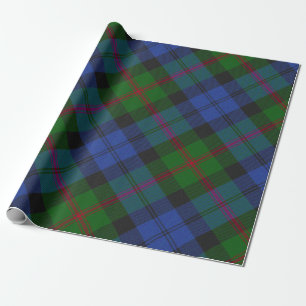 Baird Scottish Clan Tartan Plaid Pattern Wrapping Paper