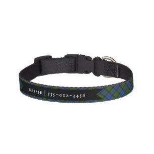 Baird Tartan Scottish Plaid Pattern Pet Collar