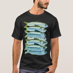 Bait fish, green backs T-Shirt