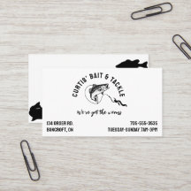 Bait & Tackle Fishing Themed Logo