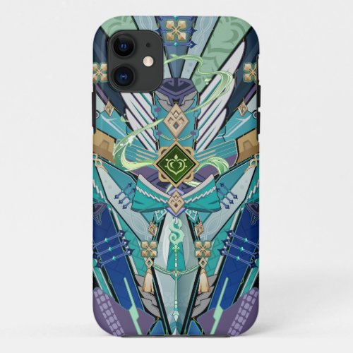 Baizhu Mecha Genshin Impact iPhone 11 Case