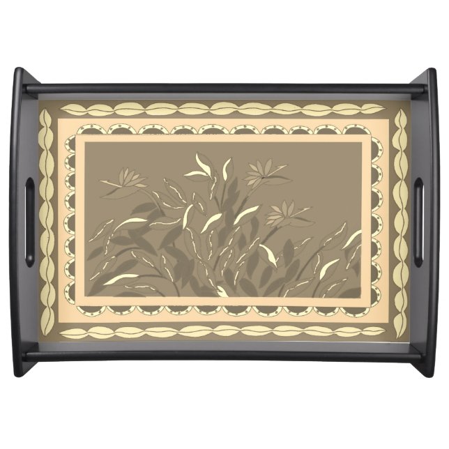 Baja Bird of Paradise Serving Tray (Front)