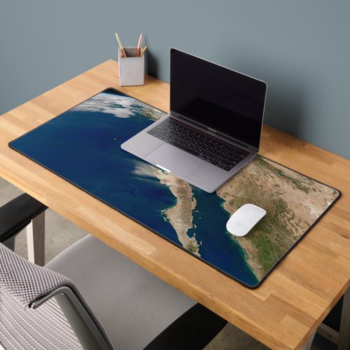 Baja California And The Pacific Coast Of Mexico Desk Mat