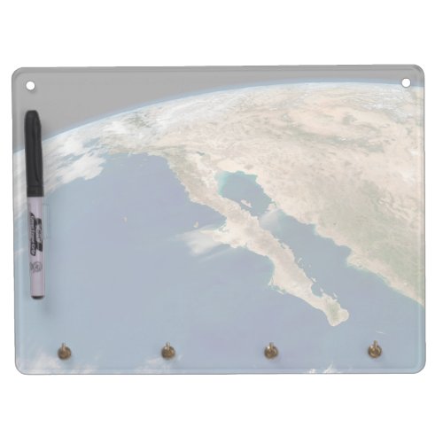 Baja California And The Pacific Coast Of Mexico Dry Erase Board With Keychain Holder