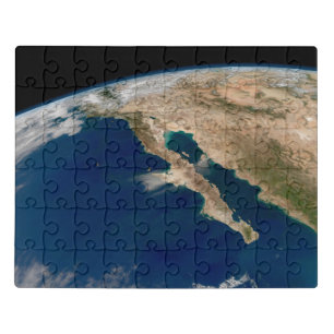 Baja California And The Pacific Coast Of Mexico. Jigsaw Puzzle
