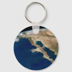 Baja California And The Pacific Coast Of Mexico. Keychain