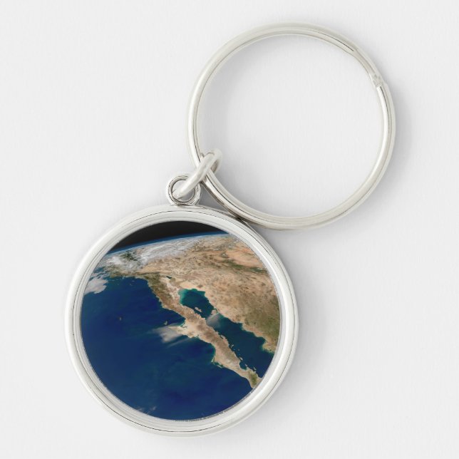 Baja California And The Pacific Coast Of Mexico. Keychain (Front)